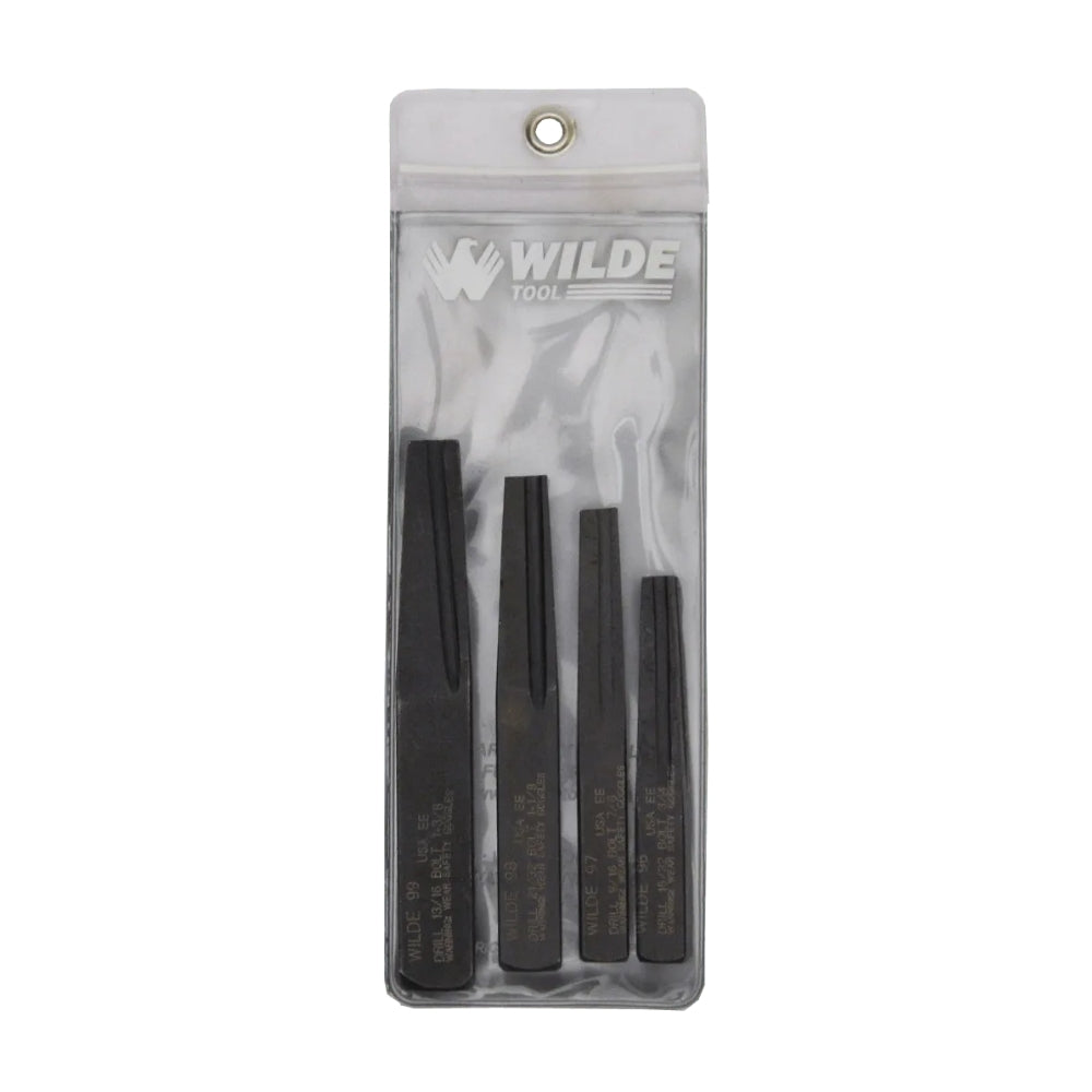 Wilde Tool 4-Piece Screw Extractor Set 89/VP | All Security Equipment - 2