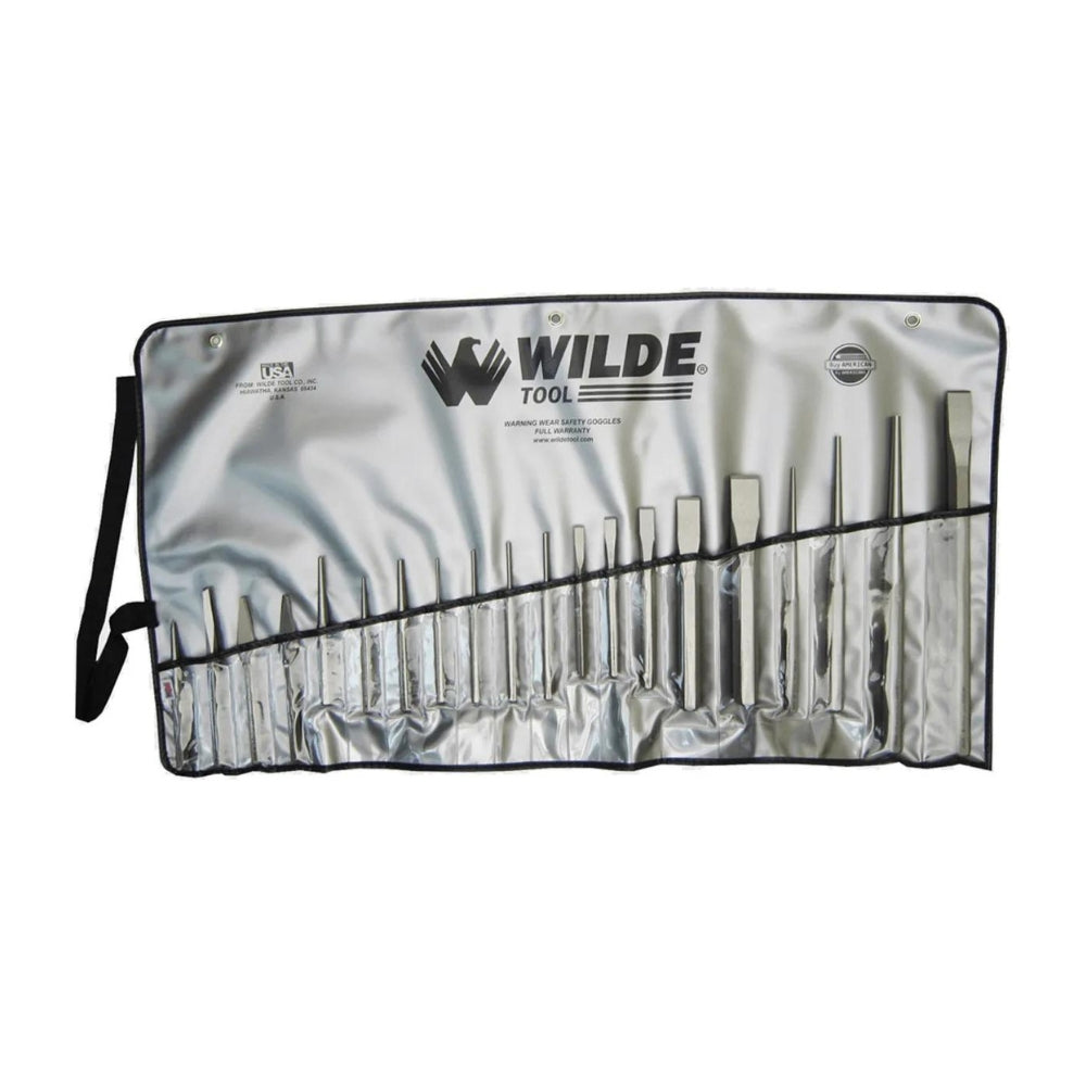 Wilde Tool 20 Piece Punch and Chisel Set K20.NP/VR