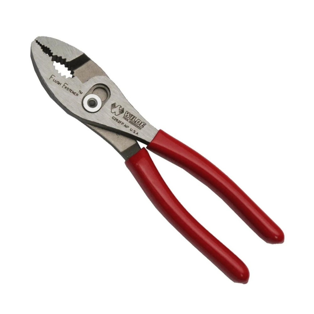 Wilde Tool 6-12″ Slip Joint Pliers, Flush Fastener