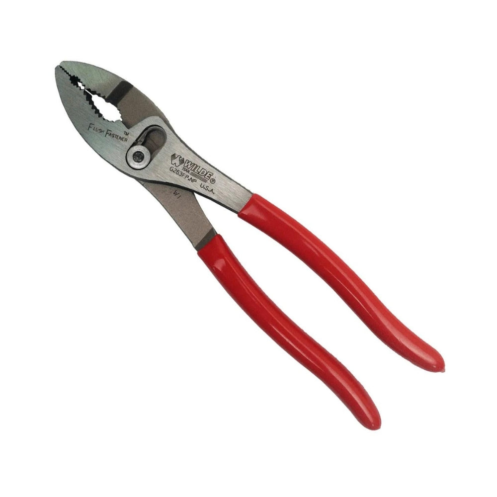 Wilde Tool 8″ Slip Joint Pliers, Flush Fastener | All Security Equipment