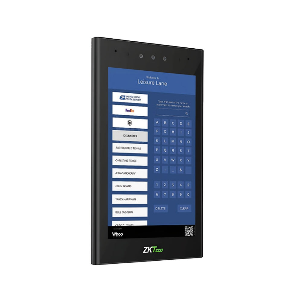 ZKTeco Aura12 Weatherproof Smart Intercom System | All Security Equipment