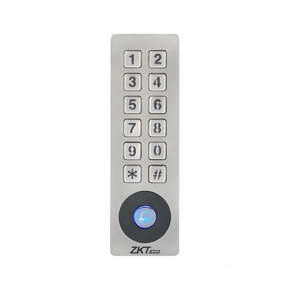 ZKTeco SMK Series Standalone Metal Keypad RFID Card Reader | All Security Equipment