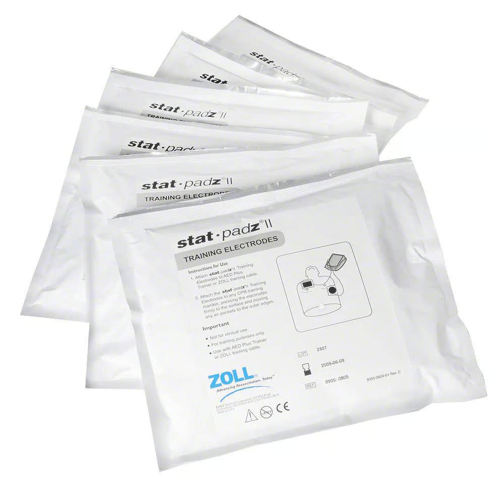 Zoll-AED-Stat-padz-II-Training-Pads---6-u.-All-Security-Equipment-