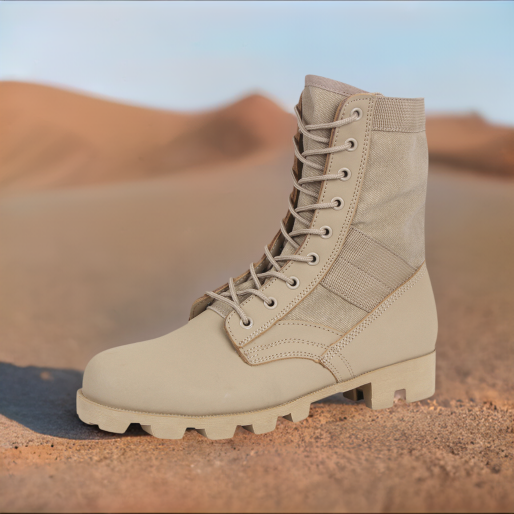 Rothco Military Jungle Boots - 8 Inch (Dessert Tan)