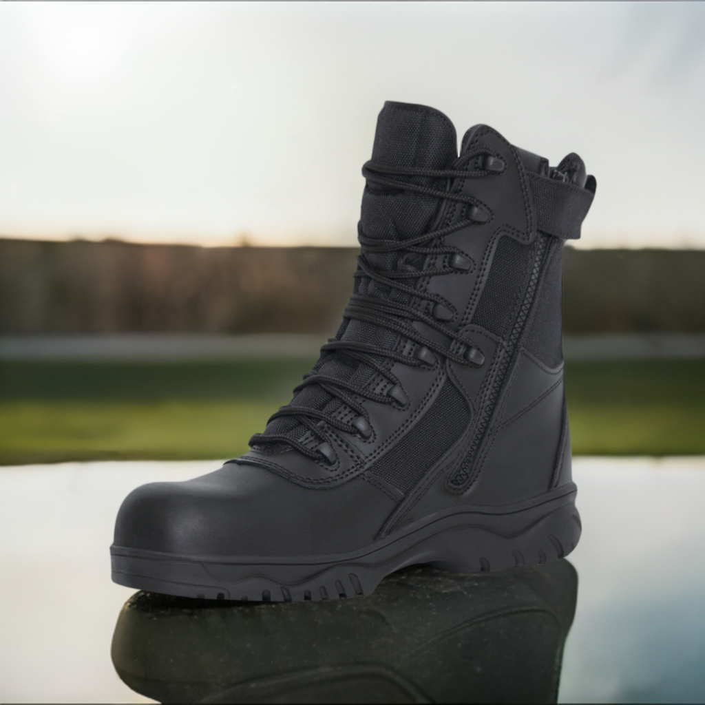 Rothco Forced Entry Tactical Boot with Side Zipper Composite Toe