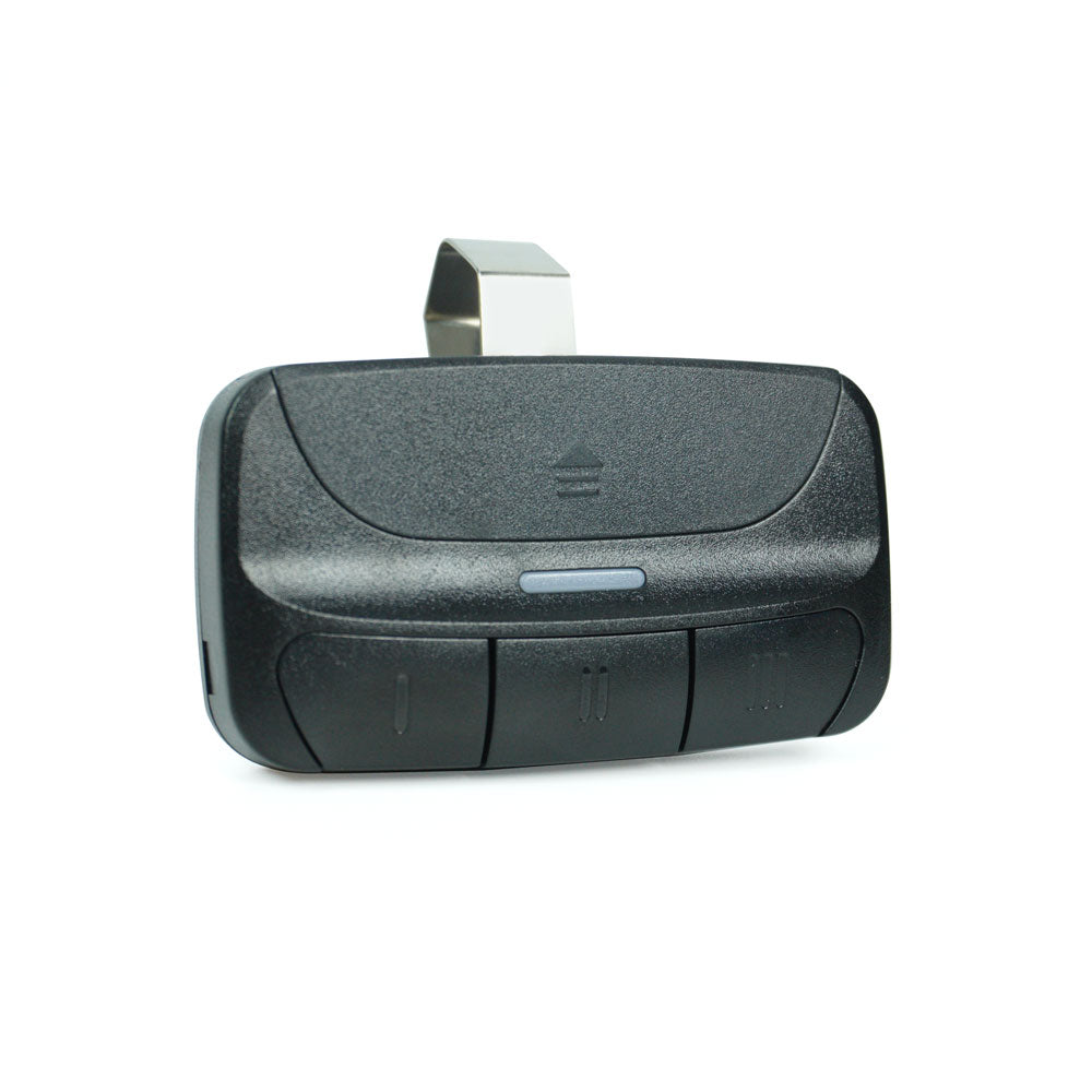 ASE 3-Button Remote with Visor Clip FAS-RM893 | All Security Equipment 1/4