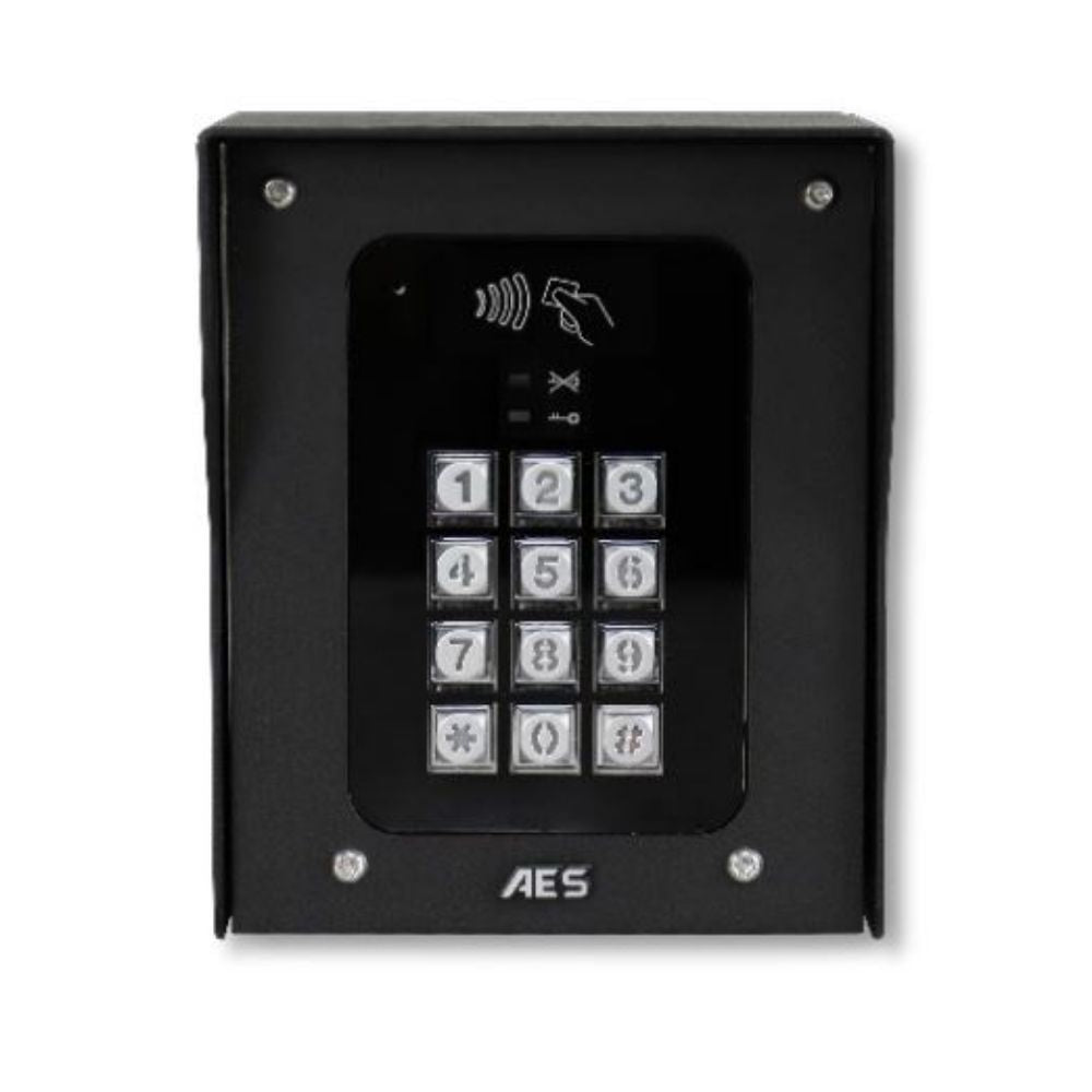 AES Master Pedestal Mount Keypad & Card Reader KEY-MST-PBPK-US