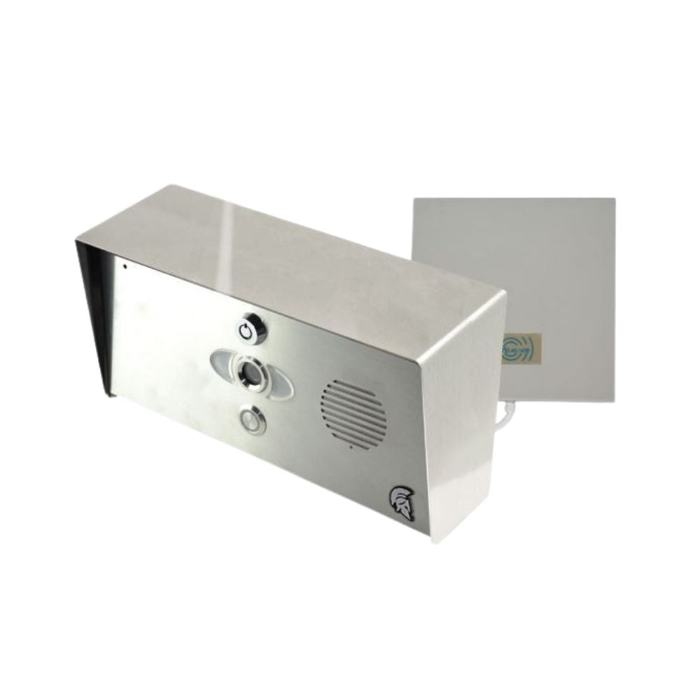 AES Pedestal Mount IP Intercom (Stainless) PRAE-IP-PS-US