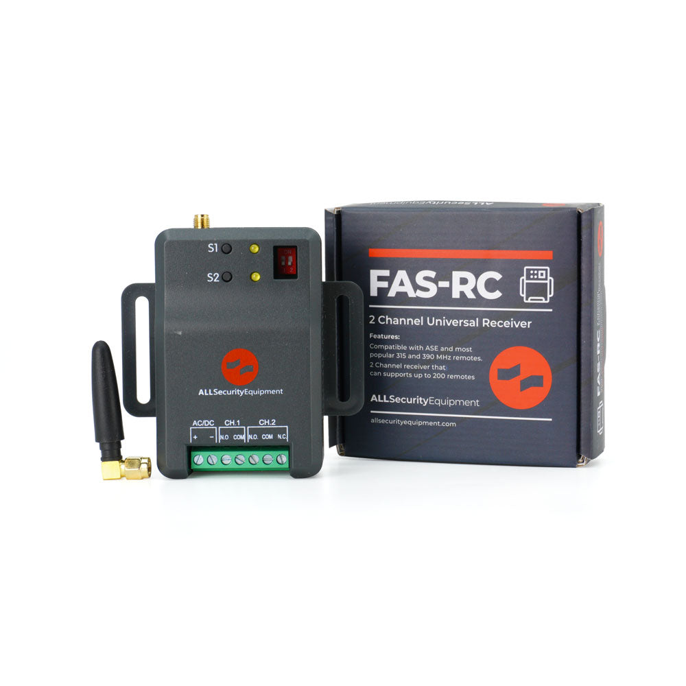 ASE Long Range 2 Channel Universal Receiver FAS-RC | All Security Equipment 5/5