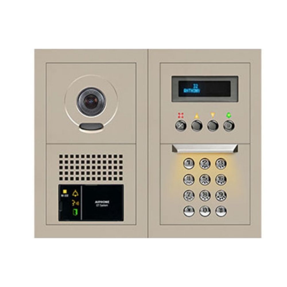 Aiphone 10-Key Video Entrance Panel Kit GTV-DES202B 