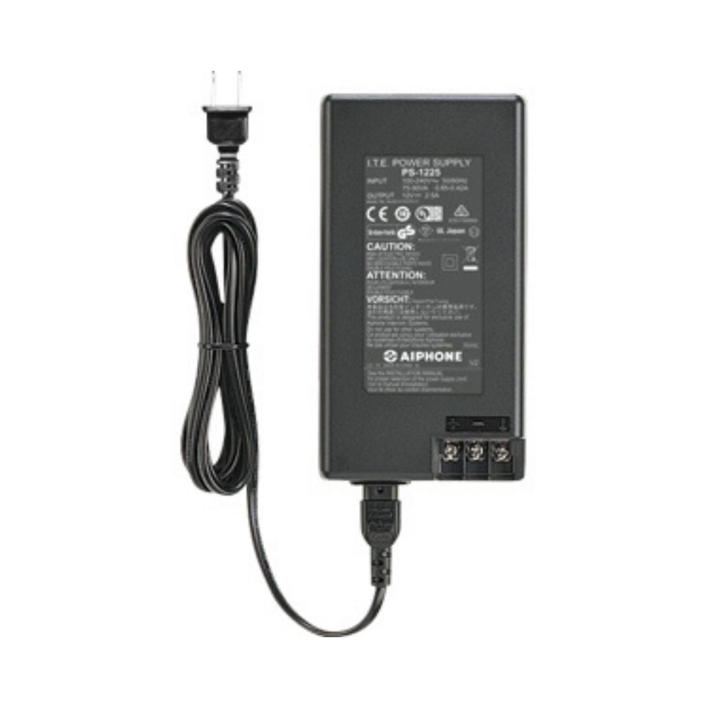 Aiphone 12V DC Power Supply PS-1225UL | All Security Equipment