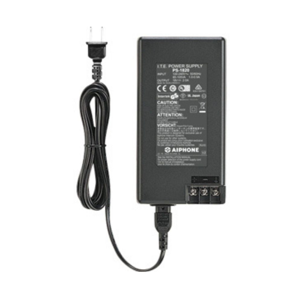 Aiphone 18V DC Power Supply PS-1820UL | All Security Equipment