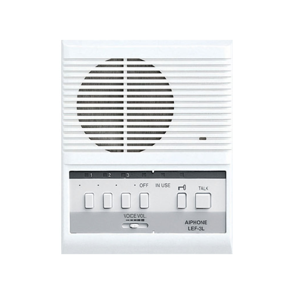 Aiphone LEF3L Call Semi-flush Master Station Intercom | AJ-LEF3L