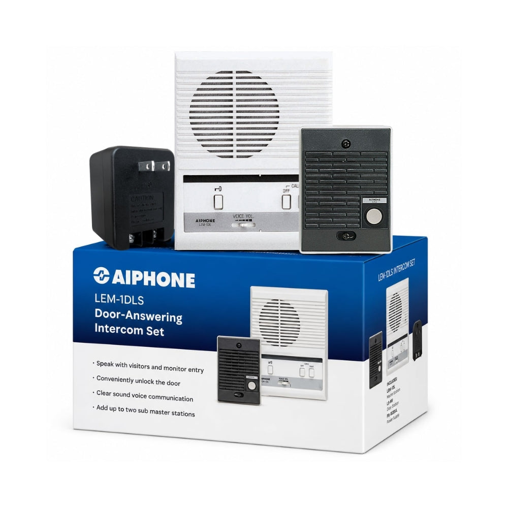 Aiphone LEM-1DLS Intercom Kit | AJ-LEM-1DLS