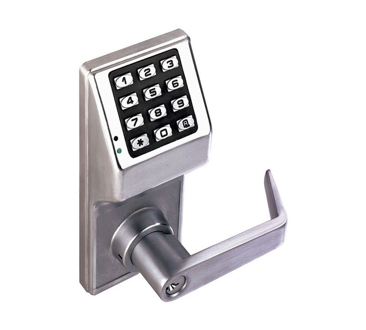 Alarm Lock Cylindrical Door Lock DL2700 US26D | All Security Equipment