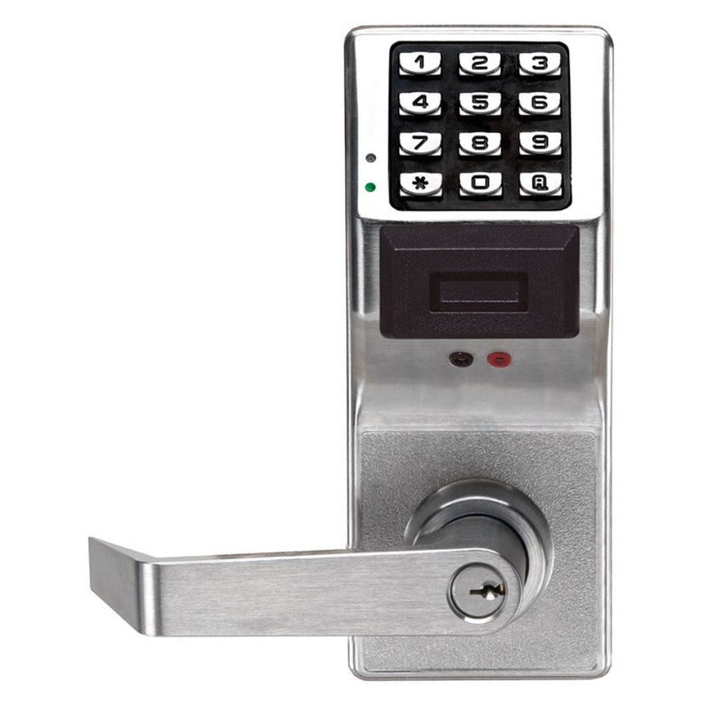 Alarm Lock Pushbutton Cylindrical Door Lock PDL3000 US26D