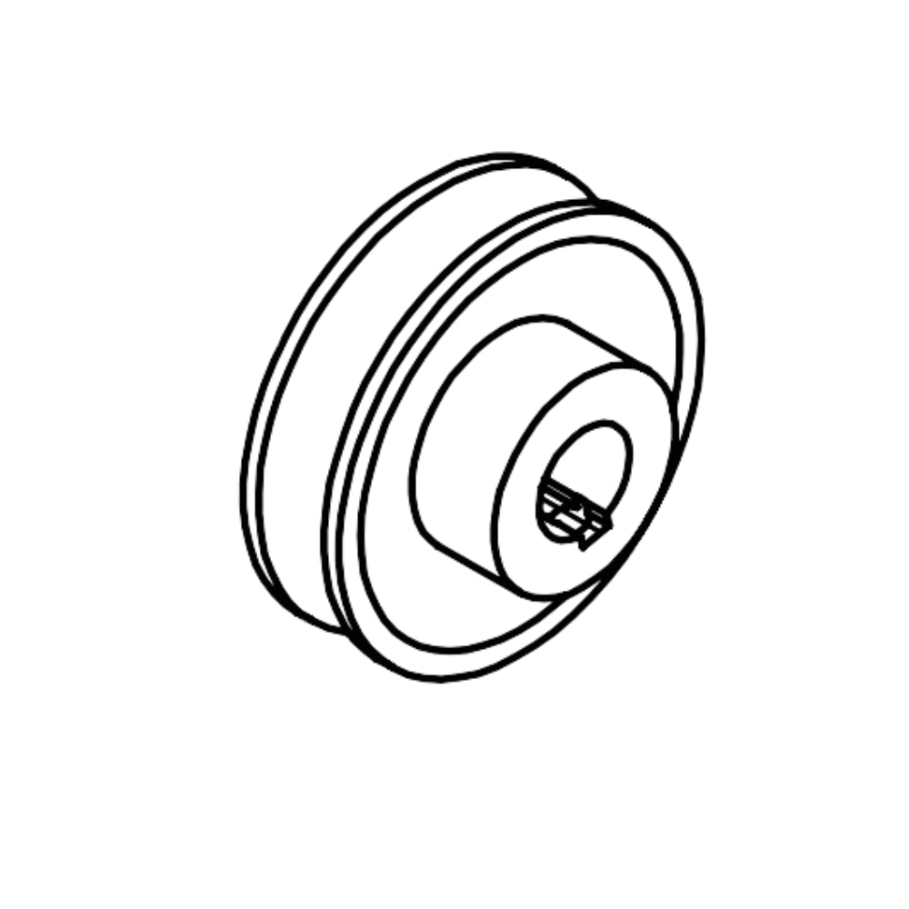 All-O-Matic 1/2 HP AC Motor Pulley PLY-25B | All Security Equipment