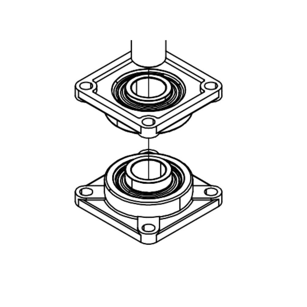 All-O-Matic Drive Shaft Bearing BRG-211F | All Security Equipment