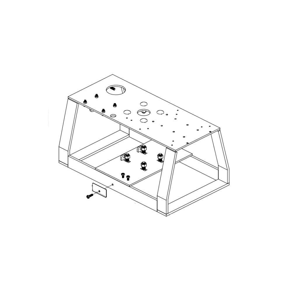 All-O-Matic Frame Only For SW-350DC SW-350FM | All Security Equipment