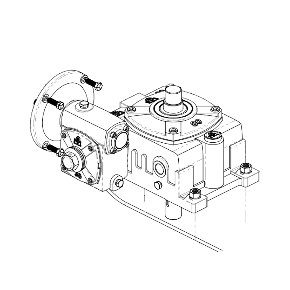 All-O-Matic Gearbox for SW-325DC GBX-325 | All Security Equipment