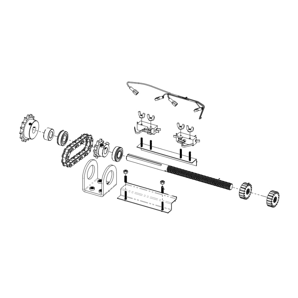 All-O-Matic Limit Shaft And Switch Assembly LSA-AY45