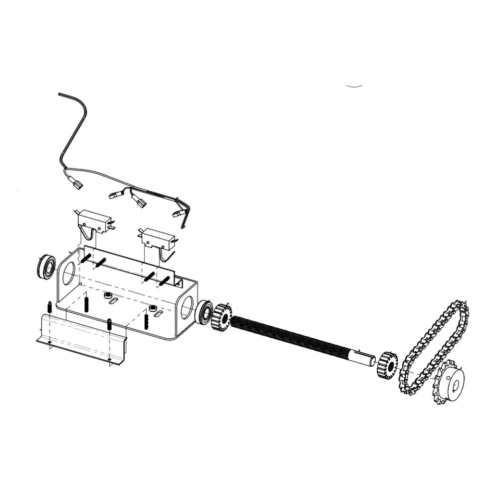 All-O-Matic Limit Switch Box Assembly LSB-AY90 | All Security Equipment