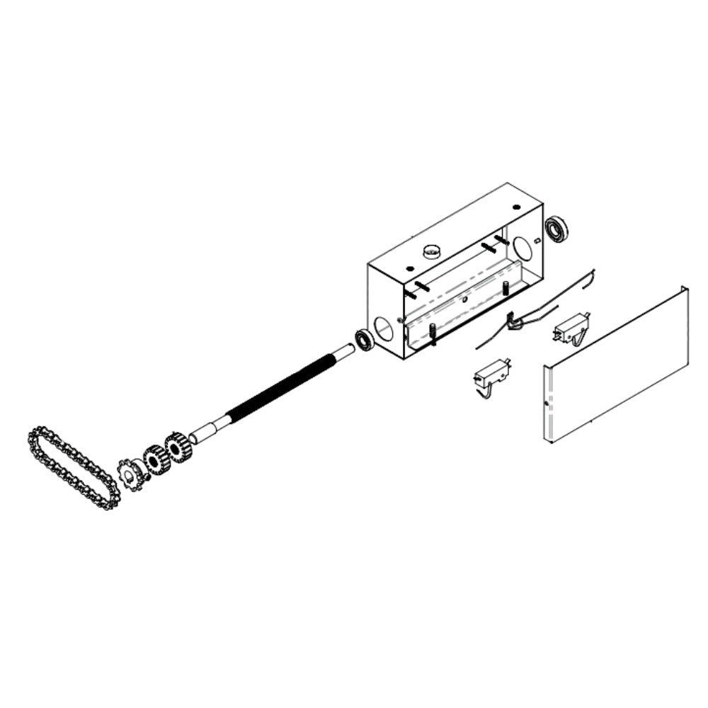 All-O-Matic Limit Switch and Shaft Box Assembly LSB-AY150