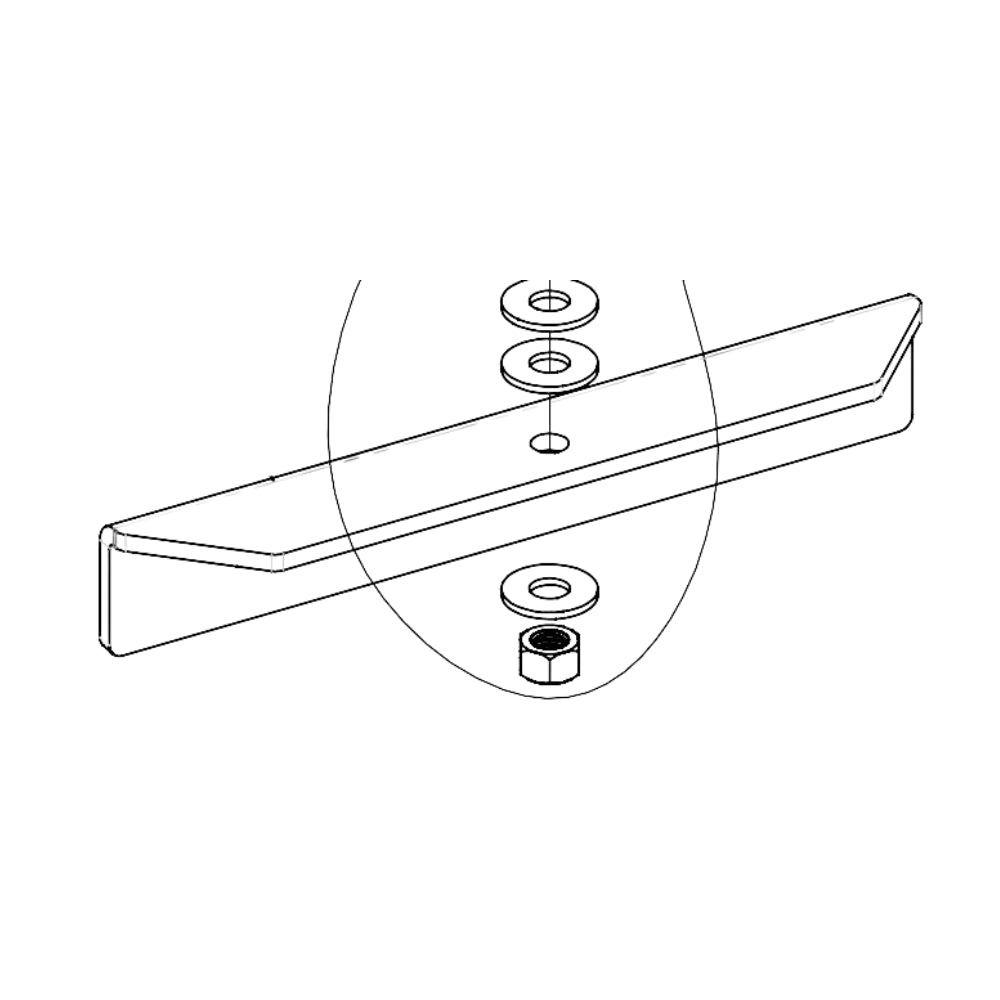 All-O-Matic Swinger Arm Gate Bracket SGB-300RR | All Security Equipment