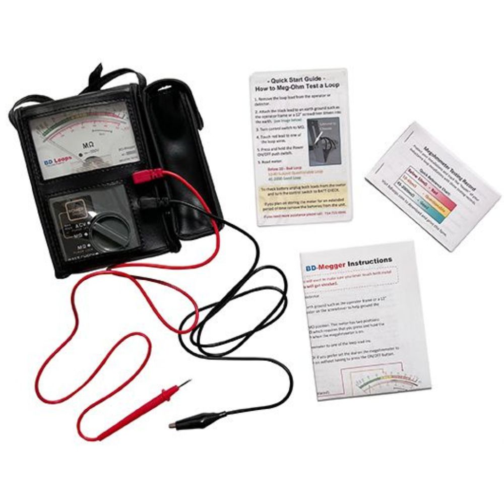 BD Loops Analog Megohmmeter Loop Tester BD‐Megger