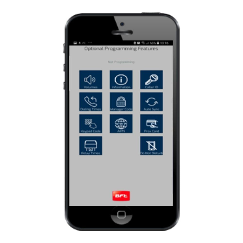 BFT Multicom Lite For 100 Apartments Optional Programming Features | All Security Equipment