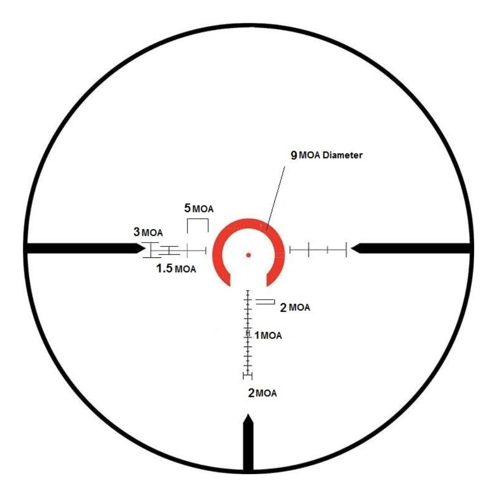 Barska 1-6x 24mm LEVEL HD FFP Rifle Scope AC13026