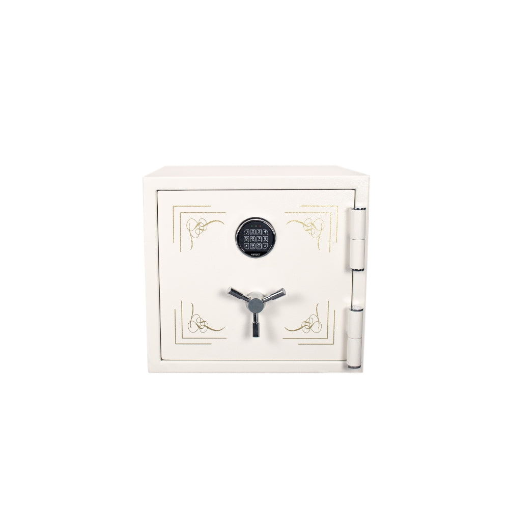 Barska 1.91 Cu. Ft. Keypad Fireproof Jewelry Safe White AX13616