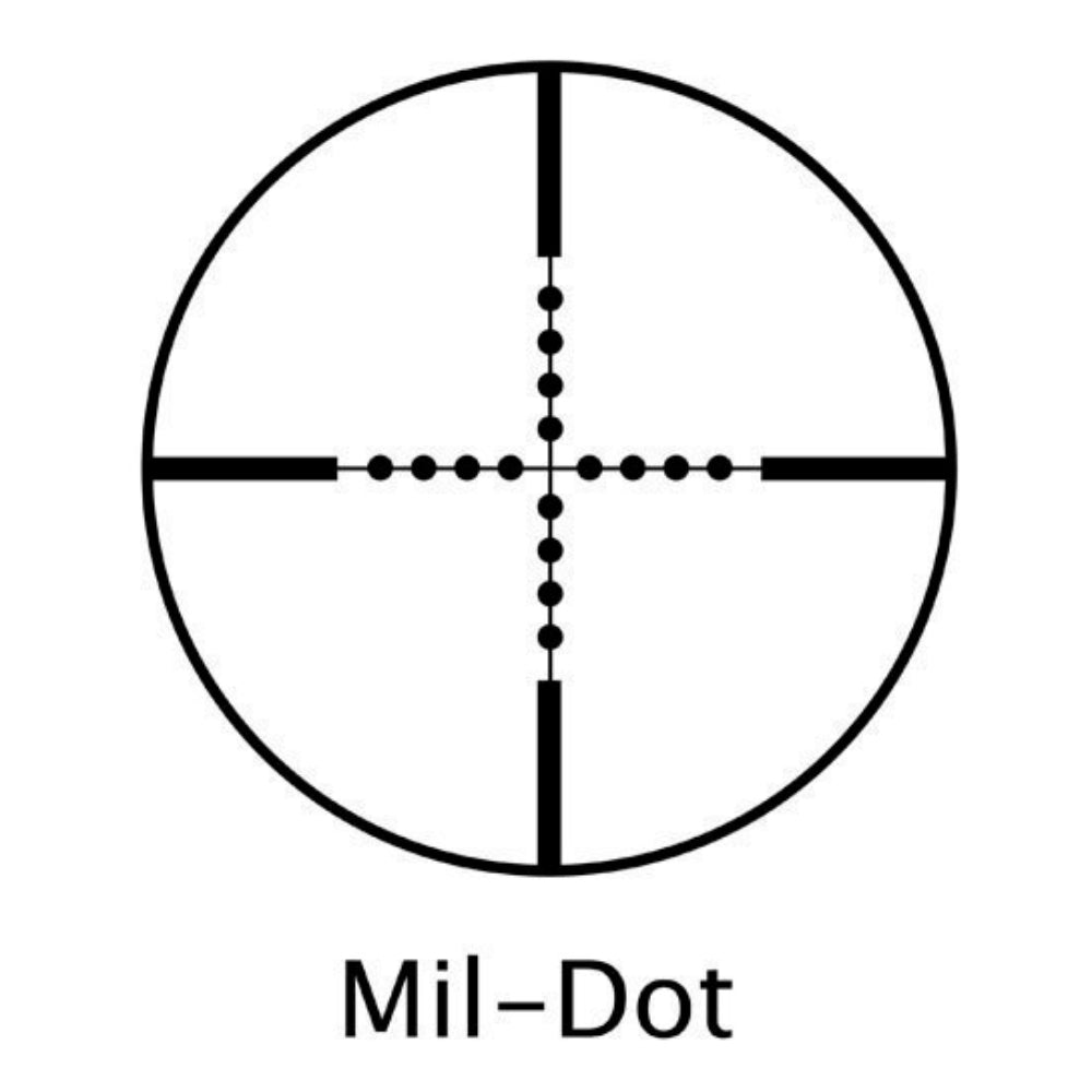 Barska 10-40x 50mm AO Varmint Long-Range Mil-Dot Rifle Scope AC11084