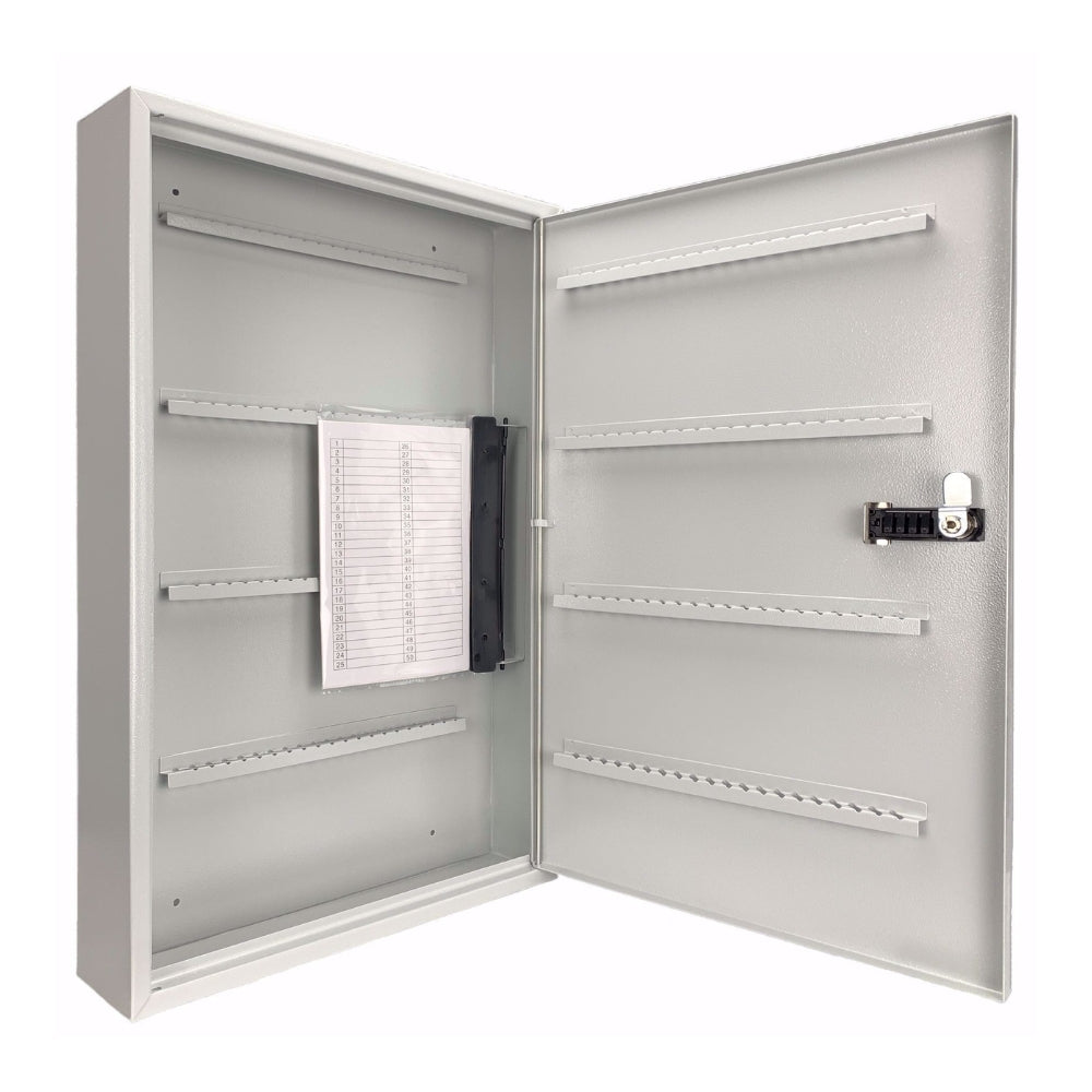 Barska 160 Keys Lock Box with Combination Lock White Tag Grey CB13602