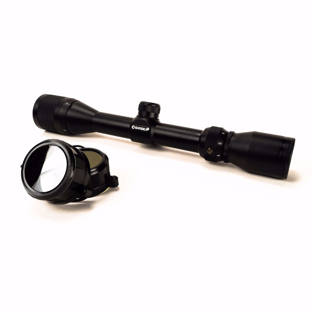 Barska AO Airgun Reverse Recoil Rifle Scope w/ Mil-Dot Reticle AC10006