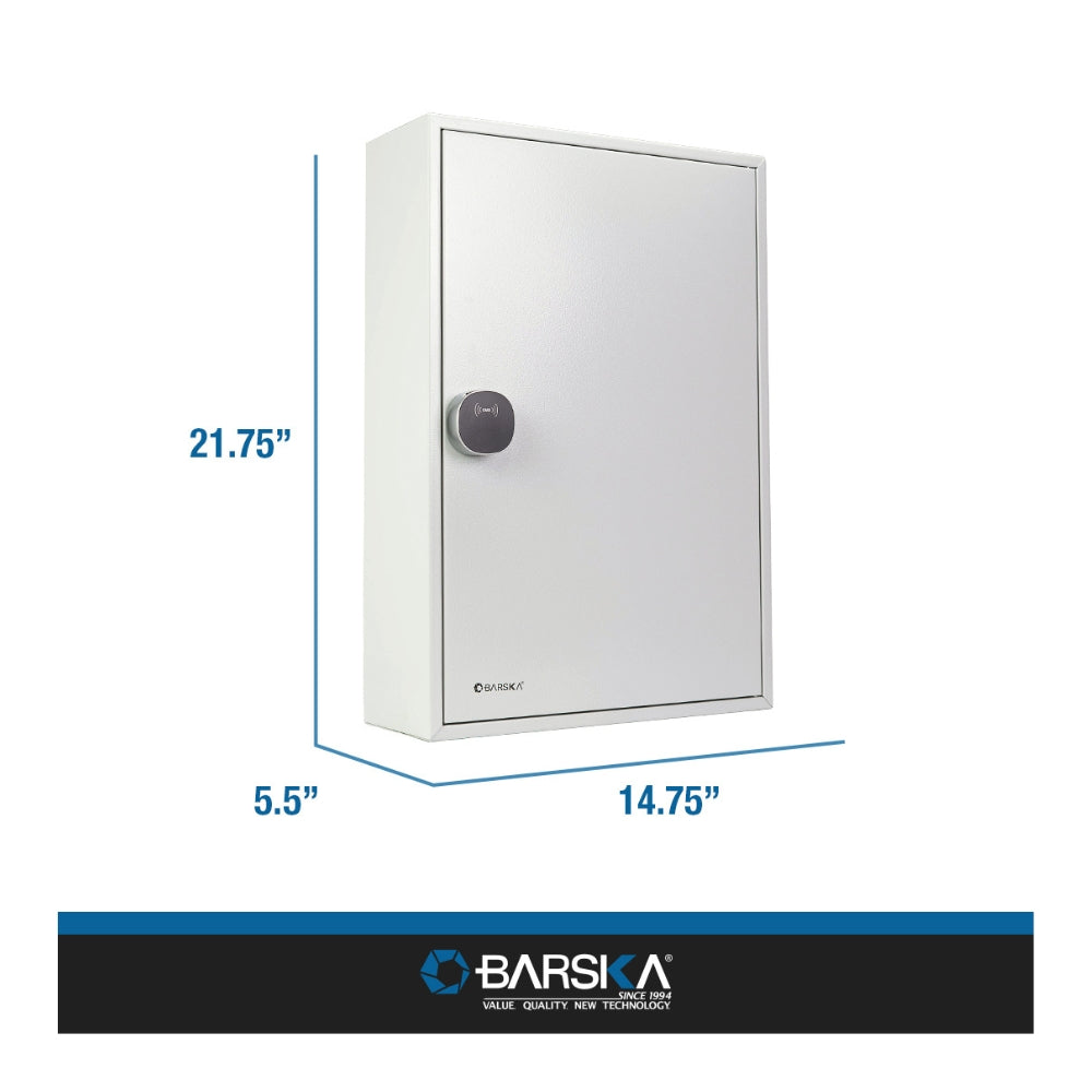 Barska 200 Keys Adjustable Key Cabinet with RFID Lock CB13716