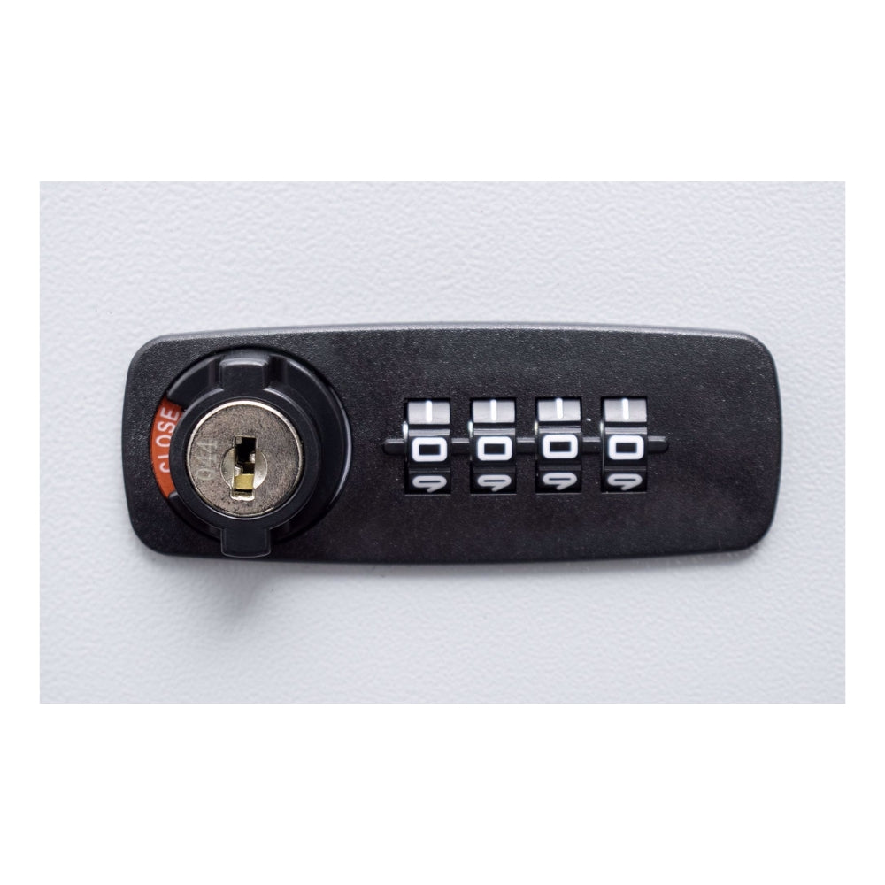 Barska 200 Keys Adjustable with Combination Lock Grey CB13564