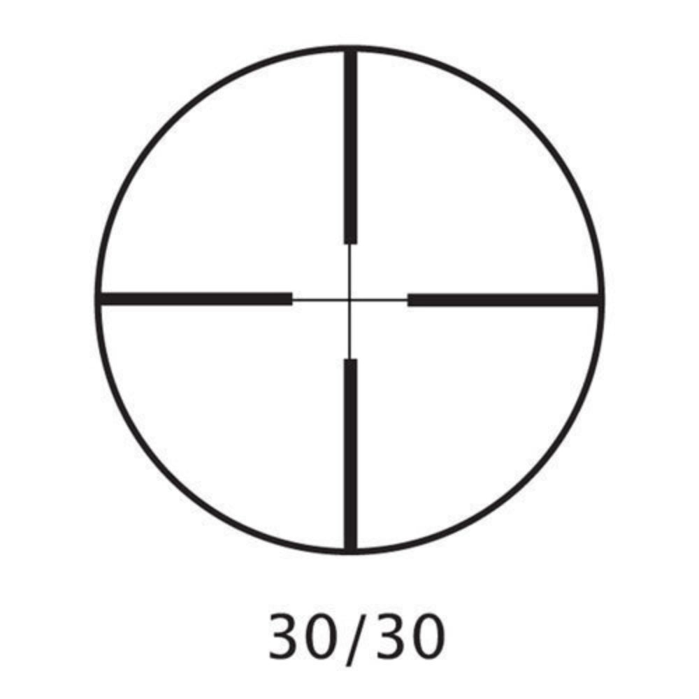 BARSKA AO Airgun Reverse Recoil Rifle Scope w/ 30/30 Reticle AC12676