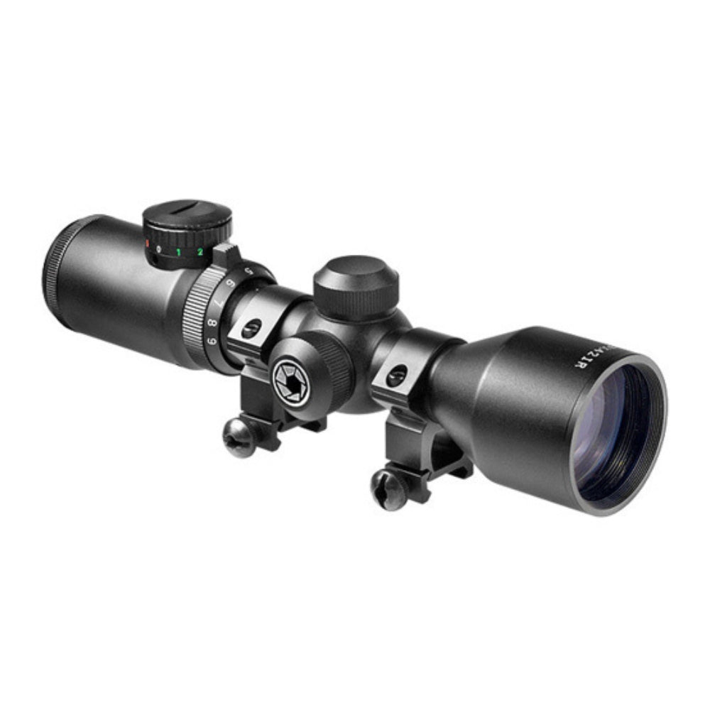 Barska 3-9x42mm IR Contour Mil-Dot Compact Rifle Scope AC10552