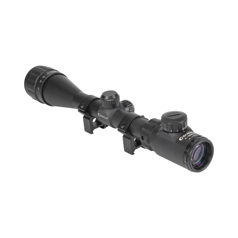 Barska 4-16X40 AO IR R/G Mil Dot Varmint Scope with Rings AC13568