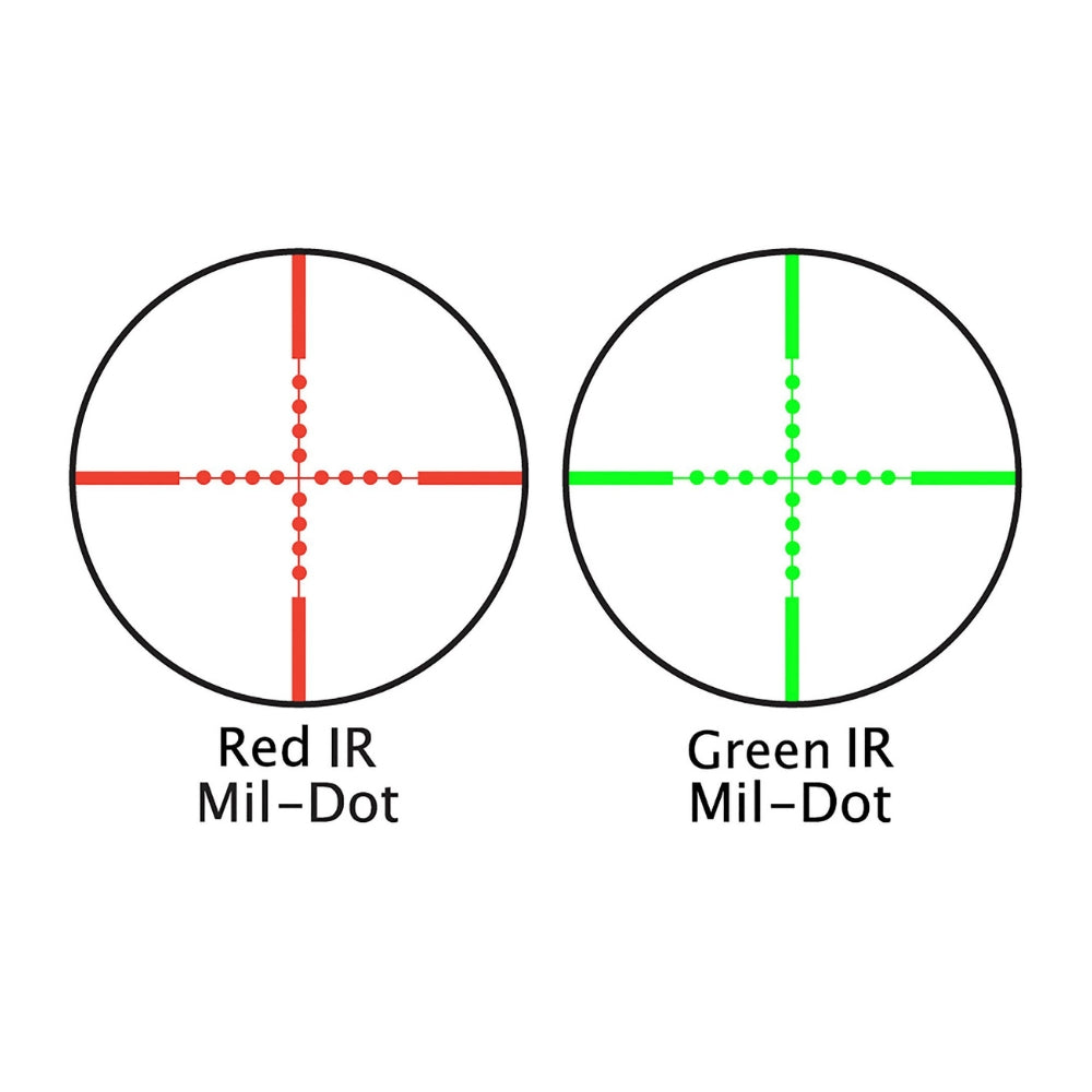 Barska 4-16x40 AO IR Varmint Rifle Scope AC13546