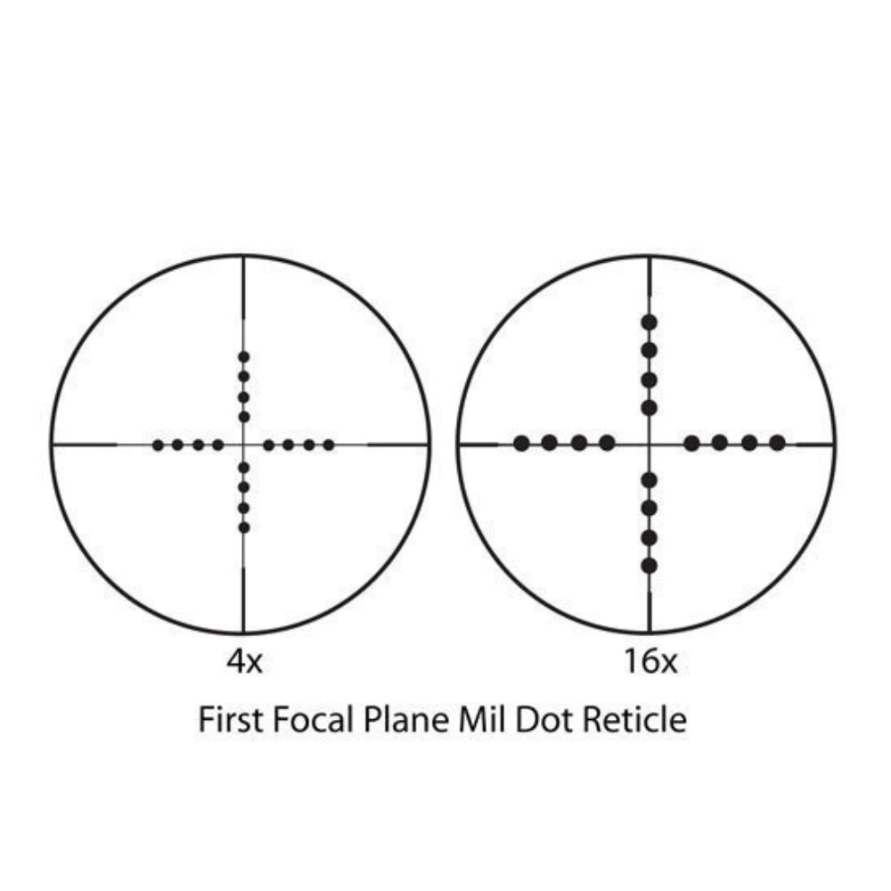 Barska Benchmark Long Range Focal Plane Mil-Dot Rifle Scope AC11202