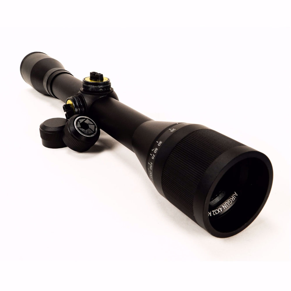 Barska AO Airgun Reverse Recoil Rifle Scope w/ Mil-Dot Reticle AC10004