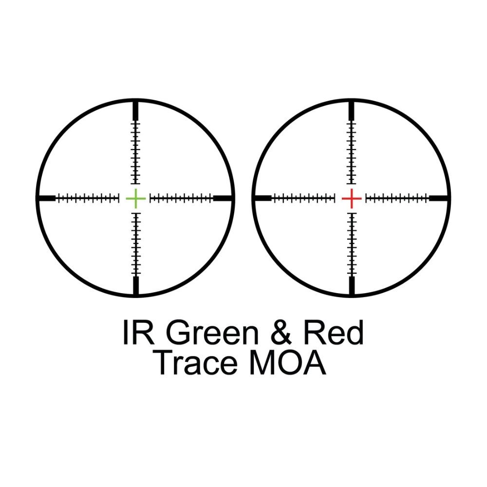 Barska AO Varmint Rifle Scope with Trace MOA IR Reticle AC13356