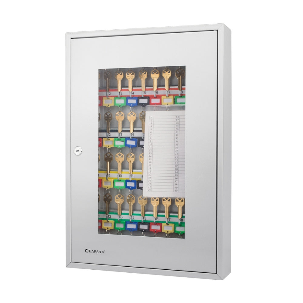 Barska 50 Position Key Cabinet with Glass Door CB12950