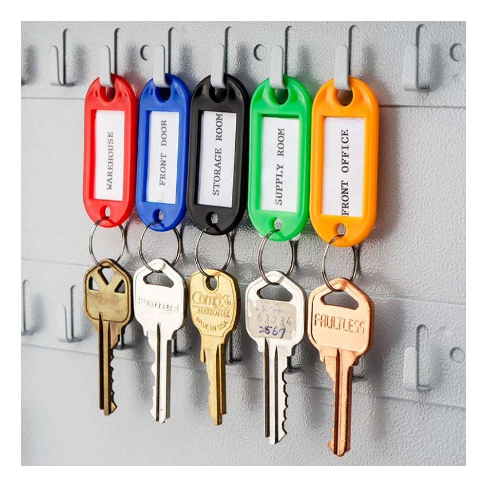 Key Control Tags Barska Assorted Key Tags 100 Pack For Key Cabinets AF13678