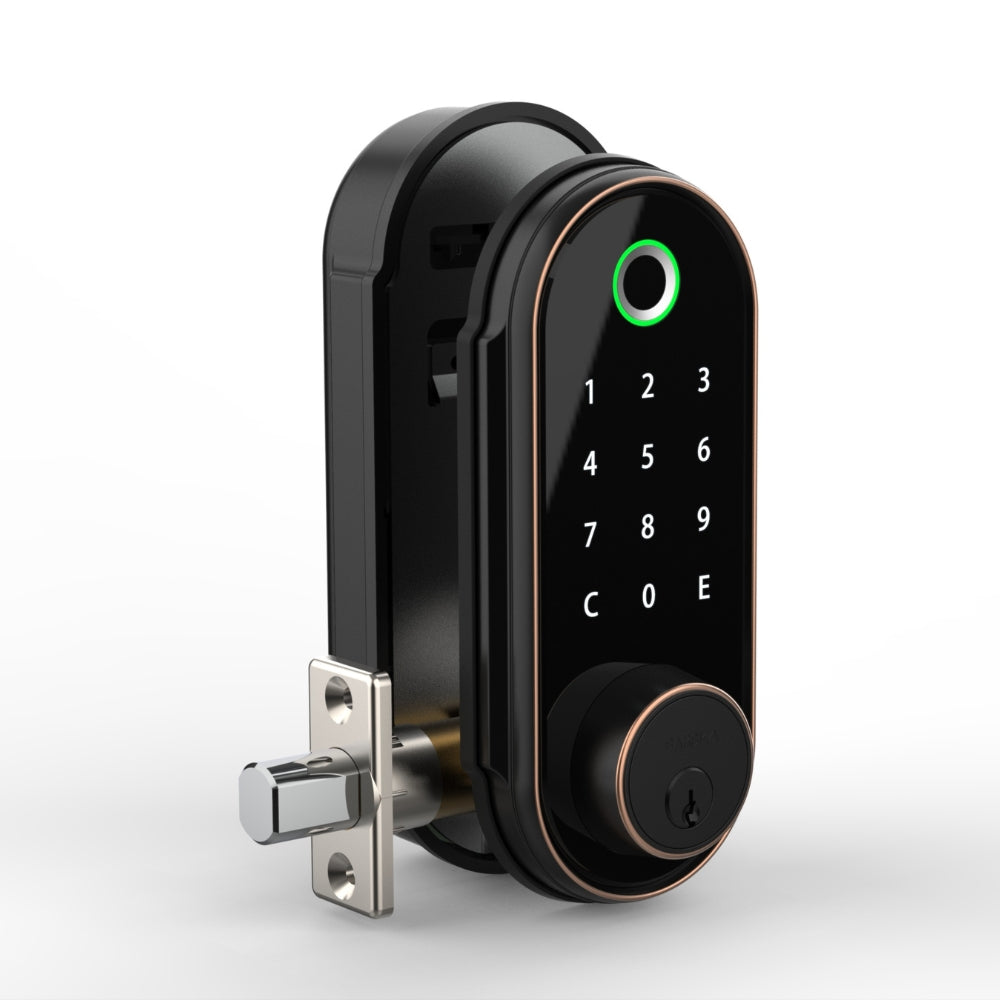 Barska Biometric Keypad Door Lock EA13580 | All Security Equipment
