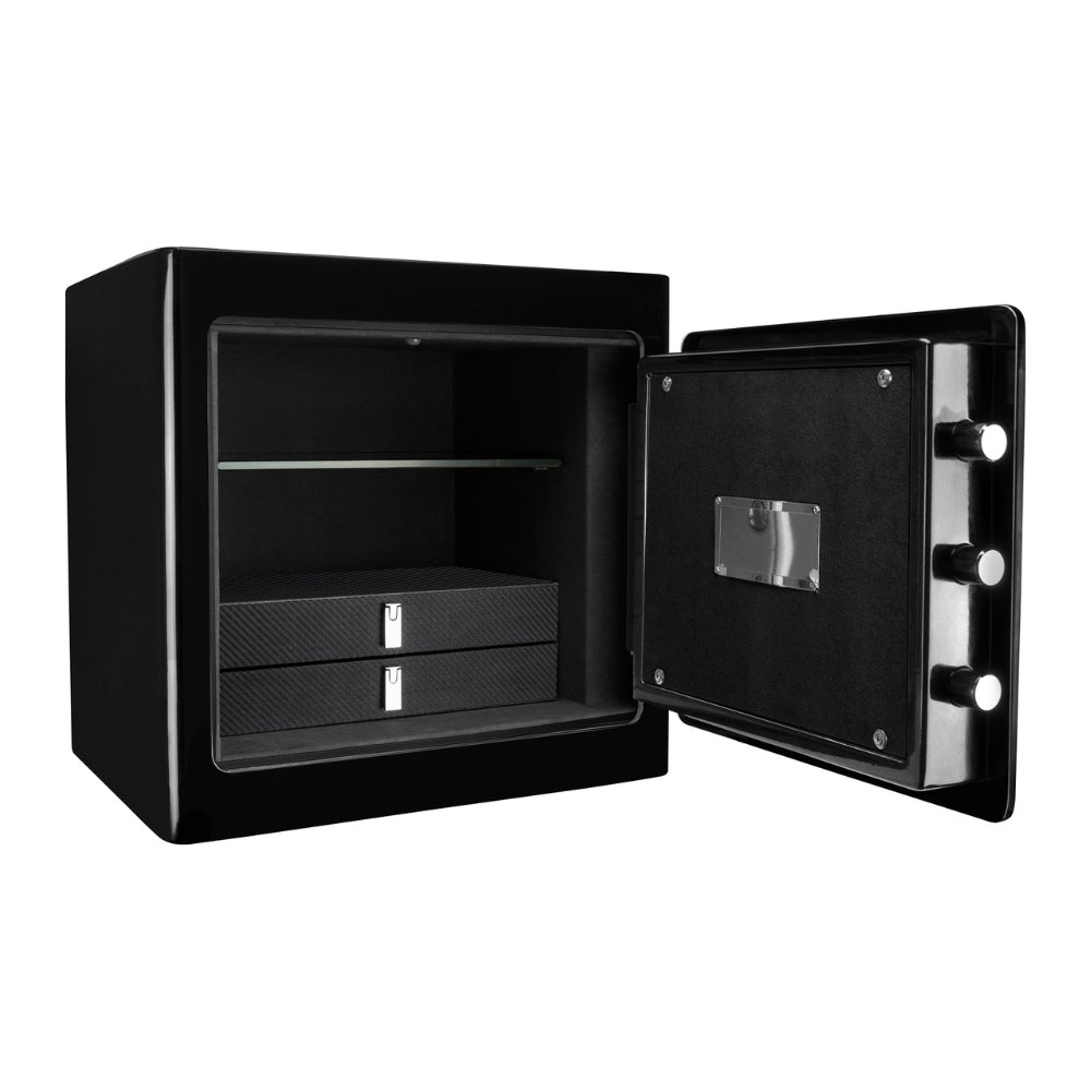 Barska Black Keypad Jewelry Safe Black Interior AX13106