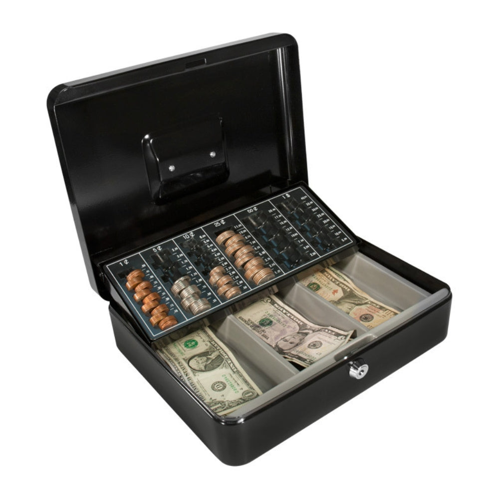 Barska Cash Box and Coin Tray with Key Lock CB11790
