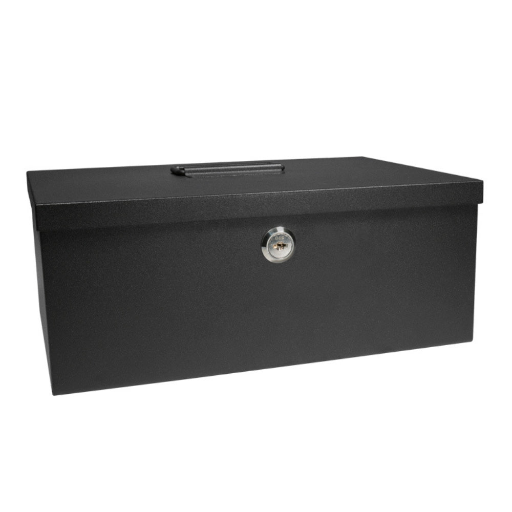 Barska Cash Box and Six Compartment Tray with Key Lock CB11792